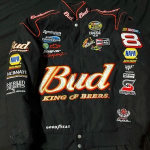 Budweiser nascar jacket in perfect condition